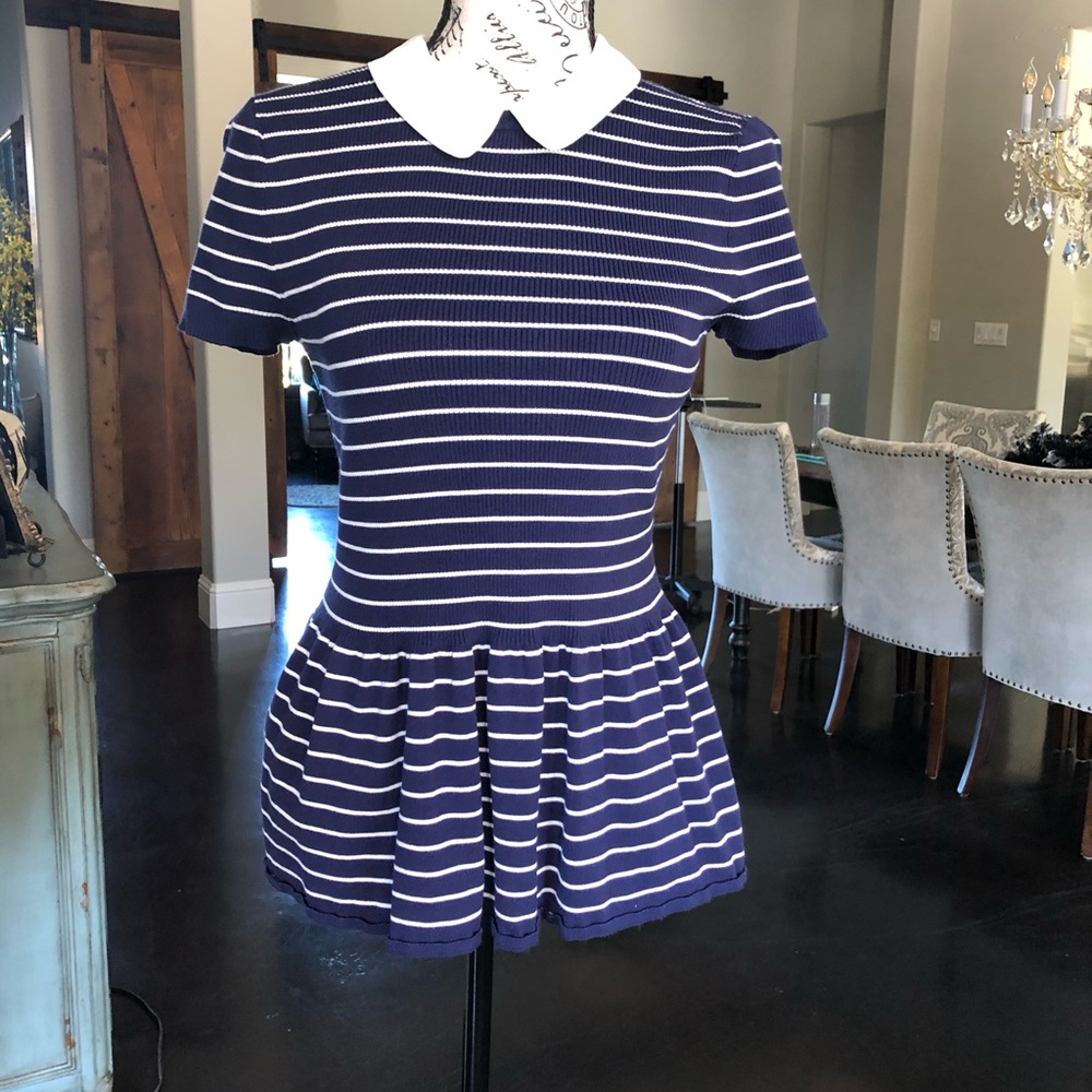 Maison Jules Peplum Top